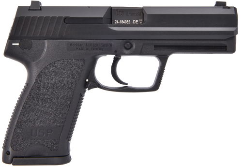 Heckler & Koch USP 9mm V7 LEM Pistol 4.25" Barrel 10+1 Round Black